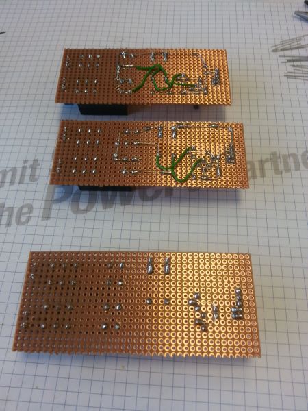 Relaismodul von unten